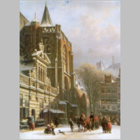 Zwolle Sint Michaelskerk by Cornelis Springer, Wikipedia.jpg